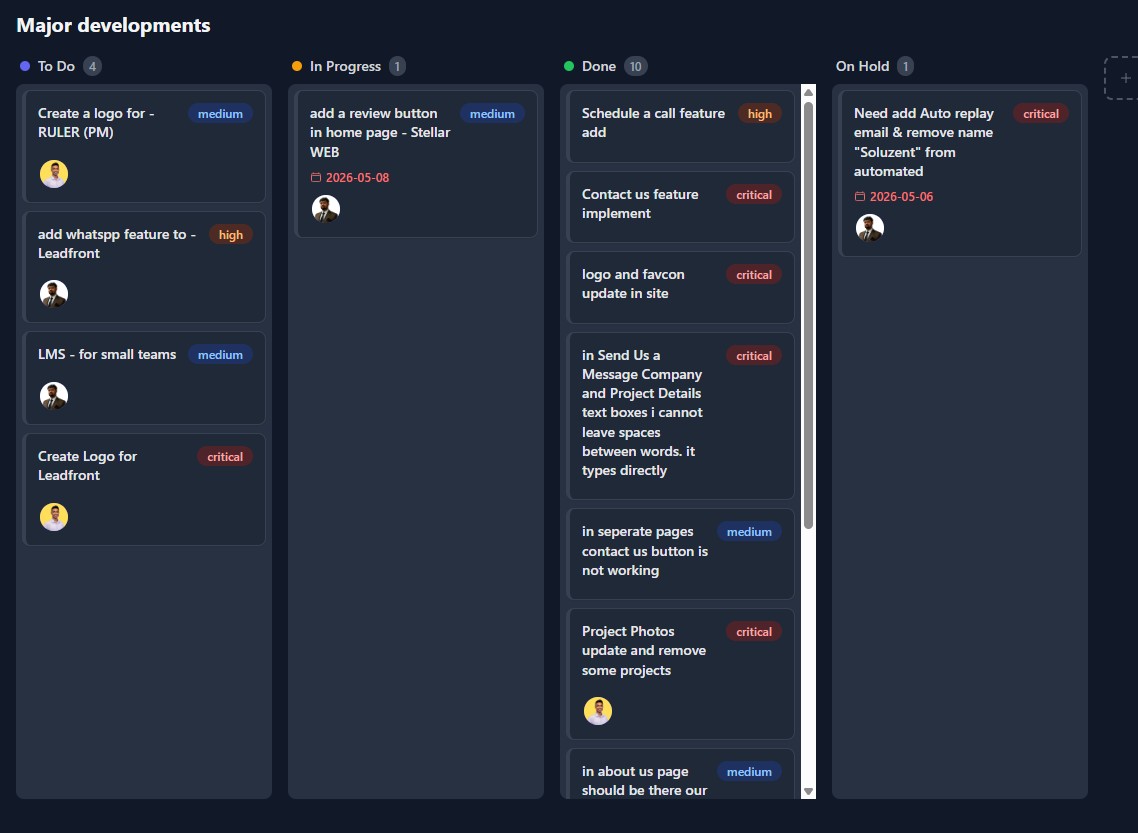 Kanban boards that flow. screenshot
